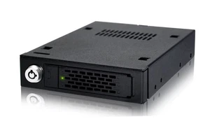 ICY DOCK Rugged Full Metal 2.5” SAS/SATA HDD & SSD Mobile Rack for External 3.5" - Picture 1 of 8