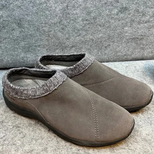 Vionic Women's Relax Knit Cuff Suede Clog Slip On Loafers Comfort Casual Size 11 - Picture 1 of 10