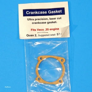 Veco .35 Crankcase Gaskets (2) NIP - Picture 1 of 1