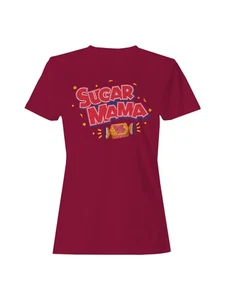 Officially Licensed Sugar Babies Retro Sugar Mama Vibes Women's T-shirt - Picture 1 of 6