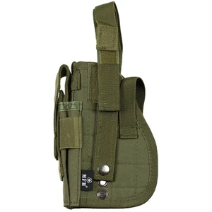 MFH Pistol Holster Right Handed MOLLE Fastening Loop Hook and Loop Closure - Picture 1 of 4