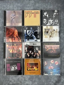 Hard Rock & Metal 12 CD Lot KISS, Deep Purple, Humble Pie, Janis Joplin And More - Picture 1 of 24