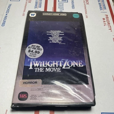 Twilight Zone: The Movie VHS Horror Cult Classic Clamshell Rare HTF Warner  - Image 1 of 4