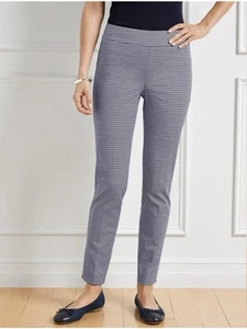 Talbots Heritage Hose Größe 4 Navy Weiß - Bild 1 von 3