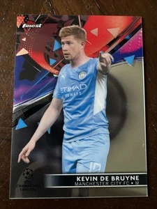 2021-22 Topps Finest UCL - Rifrattore Kevin de Bruyne #61 - Foto 1 di 2