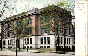 Postal de la escuela primaria South Bend, Indiana en la UDB - Imagen 1 de 2