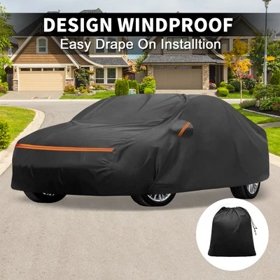 Waterproof Spunlace Cotton Car Cover for Opel for Astra 2009-2024 with Zipper - Image 1 of 4