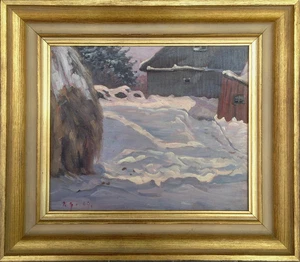 Per Gummenson 1858-1928: NIEVE EN UNO. Fecha 1909. - Imagen 1 de 4