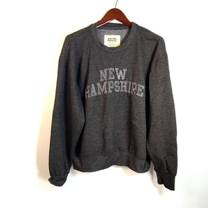 University New Hampshire besticktes Sweatshirt grau Unisex L Academia Grafik - Bild 1 von 10