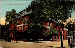 Vintage Postcard Pennsylvania PA Lock Haven, Irvin House - Picture 1 of 2