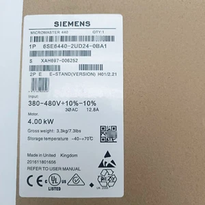 6SE6440-2UD24-0BA1 1P NUEVO SIEMENS SINAMICS G120 módulo de potencia 6SE64402UD240BA1 - Imagen 1 de 1