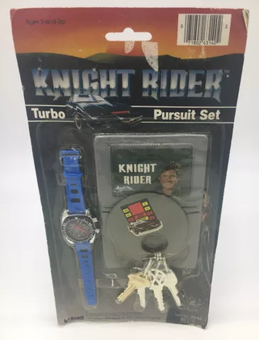 VINTAGE 1982 KNIGHT RIDER TURBO PURSUIT SET LARAMI Cover
