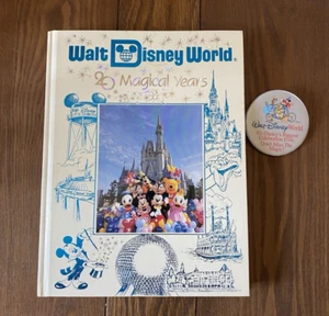 Walt Disney World 20 Magical Years 1991 Book  Pin Some Ephemera - Bild 1 von 10