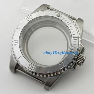 40mm silber Uhrengehäuse Blende Saphir passend NH34 NH35 NH36 ETA 2824 MIYOTA 8215 - Bild 1 von 9