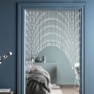 String Door Curtain Bead Room Divider Window Panel Drapes Home Decor 15.7-35.4in - Picture 1 of 12
