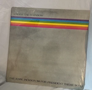 Jesse Jackson ’88 Under The Rainbow Theme Song LP Rare Political Vinyl MINT+++ - Picture 1 of 6