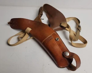 Bianchi #X15 Medium/Small brown leather vertical Shoulder Holster - Picture 1 of 2