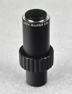 Leica Microscope C-mount Video Camera Adapter 0.5x 10445929 for M MZ Phototube - Picture 1 of 4