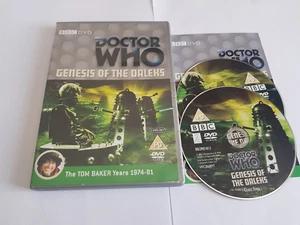 Doctor Who Genesis Of The Daleks DVD The Tom Baker Years 1974-81 BBC Classic - Imagen 1 de 4
