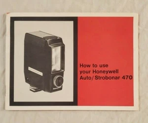 Cómo usar tu libro Honeywell automático/strobonar 470 - Imagen 1 de 3