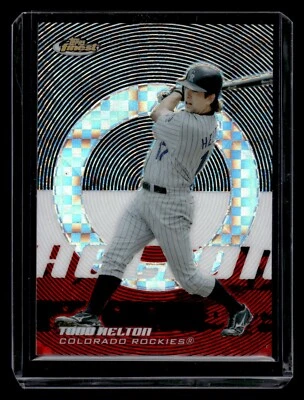 2005 Finest Todd Helton #137 Xfractor Rockies /250 - Image 1 of 2