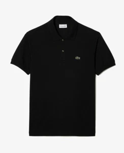 Polo LACOSTE Uomo Classic Fit Maniche Corte Cotone Nero - Imagen 1 de 5