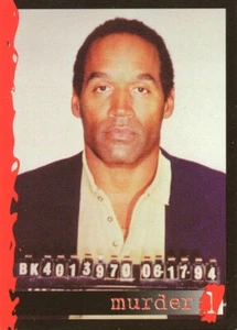 RARO-ASTRE ASESINATO-1 O.J. Troyanos Simpson Bills 49ers USC Salón de la fama - Imagen 1 de 1
