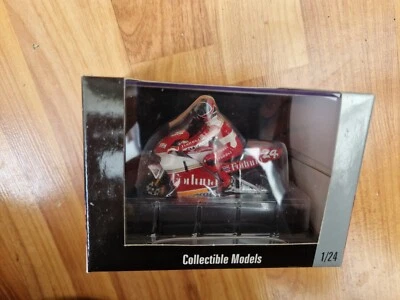 ONYX 1/24 HONDA NSR V4 TEAM HONDA PONS CARLOS CHECA #24 MOTO GP MOTORCYCLE XM026 - Image 1 of 3