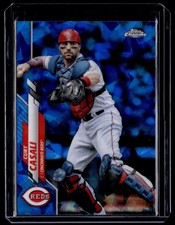 2020 Topps Chrome Update Sapphire Curt Casali Cincinnati Reds #U-31