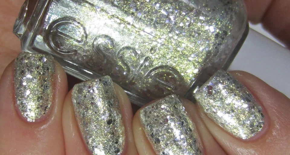 Nagellack Essie Nr. 292 hors d'oeuvres, Gold-Silber Glitzer, 13,5ml NEU. - Bild 1 von 1