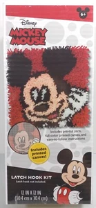 Disney Mickey Mouse Latch Hook Kit 12" x 12" New Sealed - Picture 1 of 3