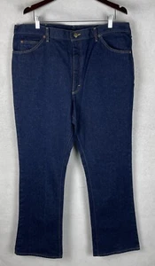Vintage Lee Riders Denim Jeans Talon 42 Zipper Size 42x32 (Measure 38x31.5) Boot - Picture 1 of 11