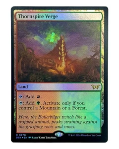 MTG | Thornspire Verge | Duskmourn: House of Horror | Foil | NM | EN - Bild 1 von 1