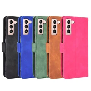 Etui na telefon komórkowy do Samsung Galaxy S21 Pokrowiec ochronny Wallet Etui Cover 360 stopni - Zdjęcie 1 z 26