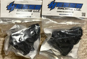 Tamiya Clod Buster Black Aluminum Gear Cases Clodbuster sold axle truck New Pair - Picture 1 of 4