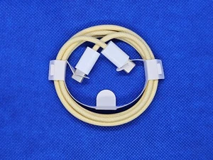 Type C to Type C Cable 3A 60w PD Fast Charging Braided USB C Cable 3 Foot - Picture 1 of 24