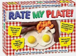 Rate My Plate Party Game The Facebook Sensation GREAT BIRTHDAY CHRISTMAS GIFT 🎁