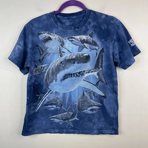 The Mountain Great White Shark T-shirt Kids S Newport Aquarium Beach Vacation - Picture 1 of 13