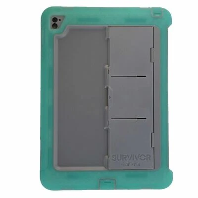 NEW Griffin Survivor Slim Shell Series Case iPad Pro 9.7in Green / Gray RC42532  - Image 1 of 4
