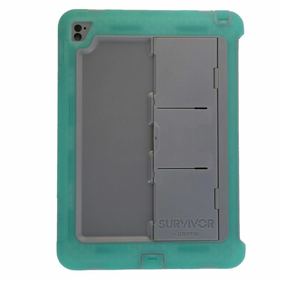NEW Griffin Survivor Slim Shell Series Case iPad Pro 9.7in Green / Gray RC42532  - Image 1 of 4
