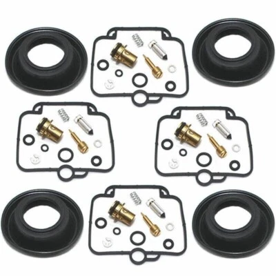 FOR Suzuki GSXR 750 90-91 GSXR750W 92-95 Carburetor Repair Kit Rebuild diaphragm Foto 1 de 2
