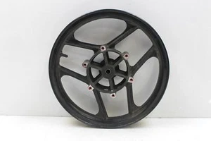 2004-2006 KAWASAKI NINJA 250R FRONT WHEEL RIM/Black, Straight, Nice - Foto 1 di 5
