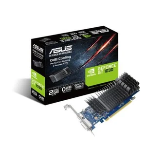ASUS GeForce GT1030-SL-2G-BRK Low-Profile Grafikkarte (PCIe 3.0, 2GB GDDR5, DVI) - Bild 1 von 7