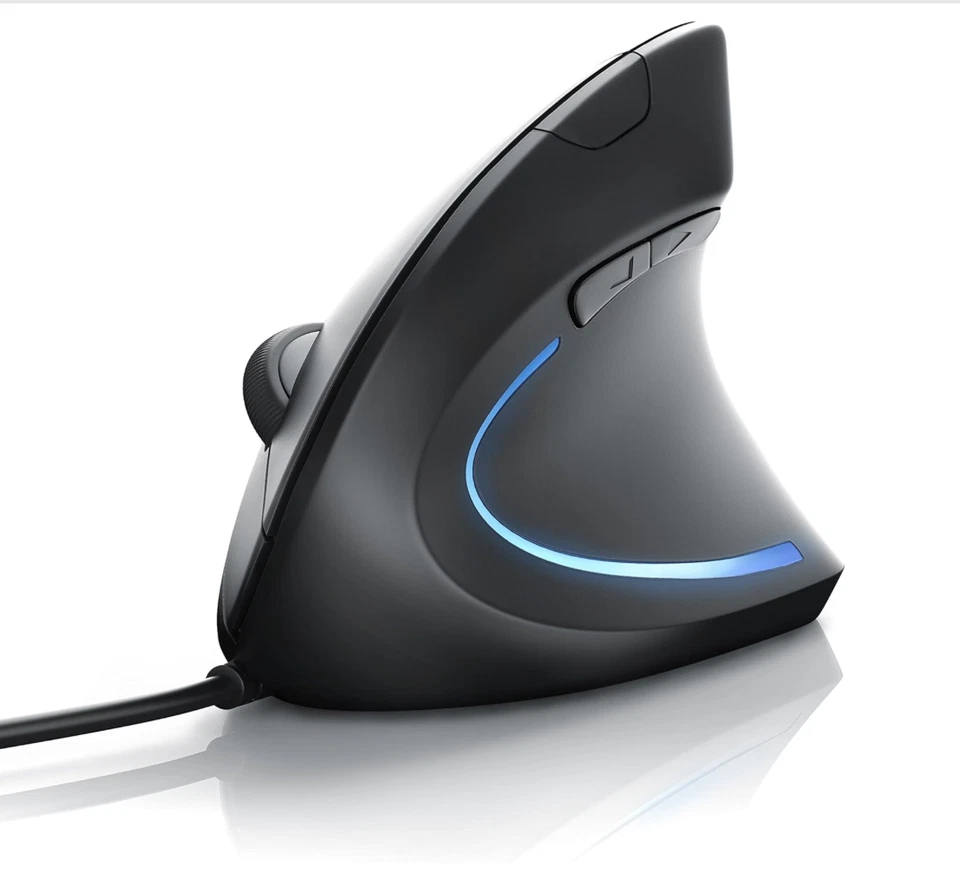 CSL A26068x30 Vertical Ergonomic Optical USB Mouse - Image 1 of 3
