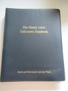 The Match Label Collector's Handbook 1972 Van Der Plank #967/2000 ex. condition - Bild 1 von 8