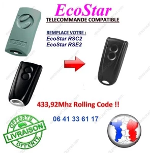 Télécommande generique Ecostar RSC2 / RSE2 EUROPRO PORTAIL GARAGE - Imagen 1 de 2