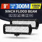 Mobi 9" 12" 30" Led Light Bar Flood Spot Combo Beam 12v 24v Work Driving Lamp