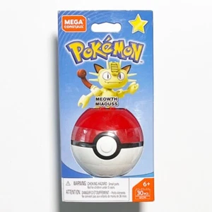 Mega Bloks Construx Pokemon Poke Ball Serie 1 Meowth *Neu Sealed* - Bild 1 von 1