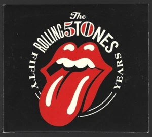 The Rolling Stones- Fifty Years Live **2013 Canada Only 2CD Album 18 Tracks*VGC - Picture 1 of 9