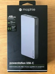 Mophie Powerstation USB-C Battery Pack +48 HRS Extra Battery - New, Sealed - Afbeelding 1 van 5